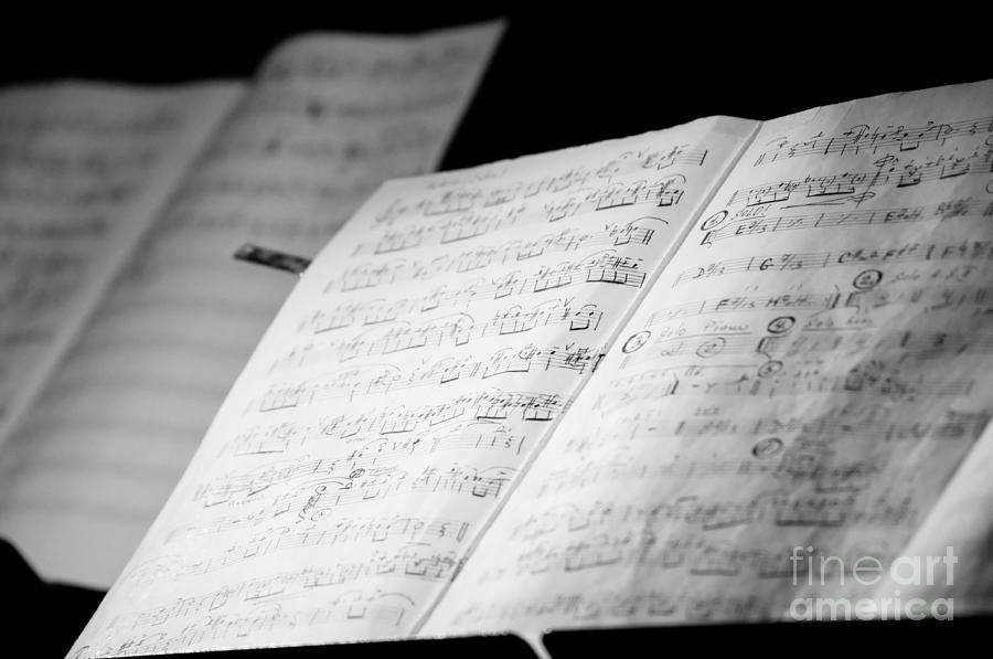 Jazz Notes Photograph by Konstantin Sevostyanov