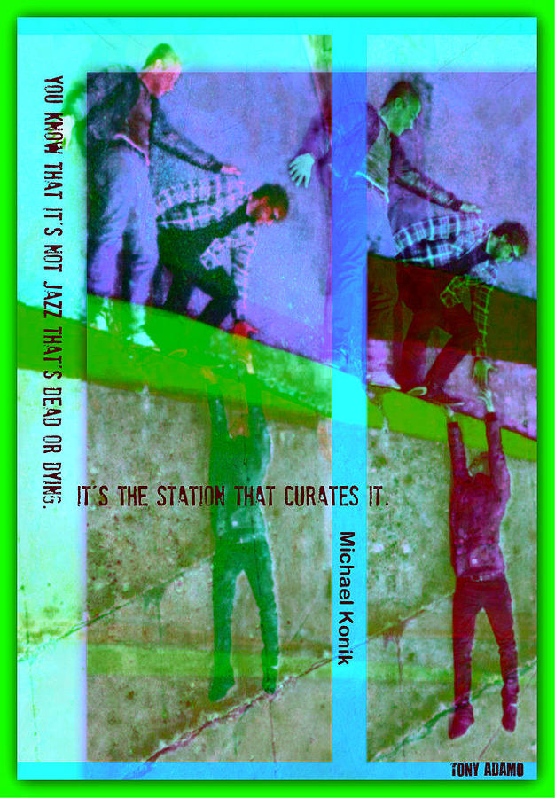 Jazz On The Edge Digital Art by Tony Adamo Jazz On The Edge Digital Art by Tony Adamo