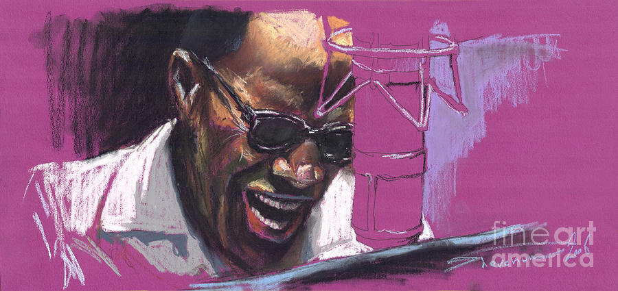 Jazz Painting - Jazz Ray by Yuriy Shevchuk