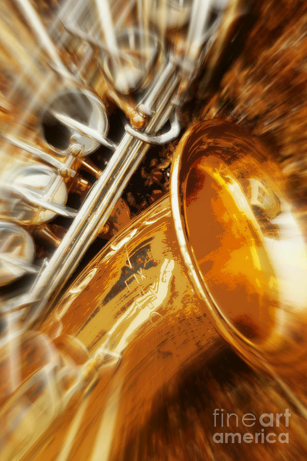 Jazz Saxaphone Photograph by Carol Groenen