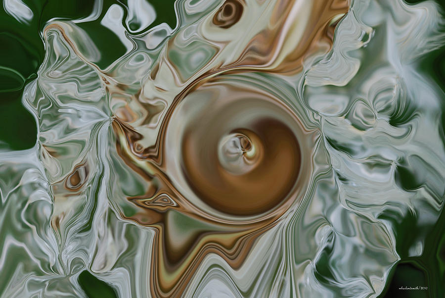 Jazz Digital Art - Jazz Spiral ii by Michelle  BarlondSmith