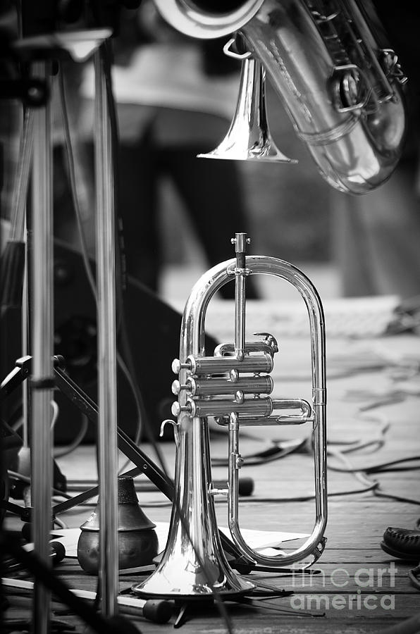 Jazz Trumpet Photograph by Konstantin Sevostyanov