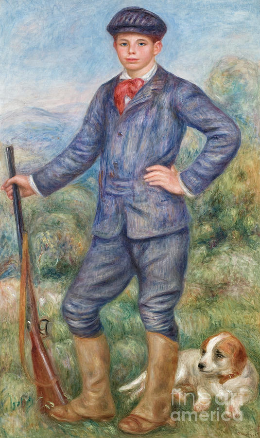 Jean as a Huntsman Painting by Pierre Auguste Renoir