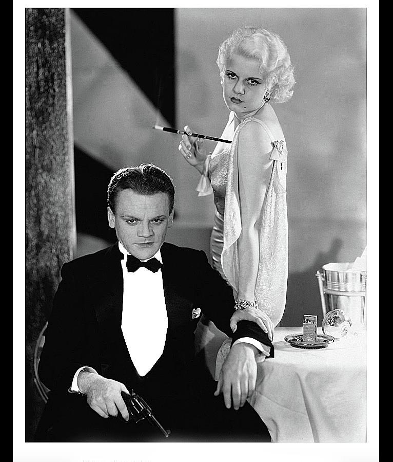 1931 Jean Harlow James Cagney movie poster reprint 24x36 inch The Public Enemy