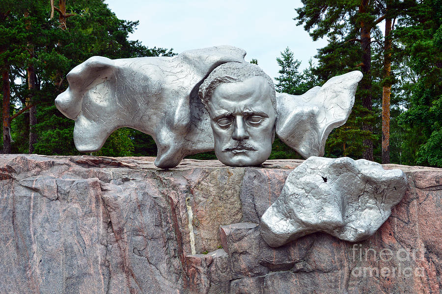 Jean Sibelius Sculpture Photograph