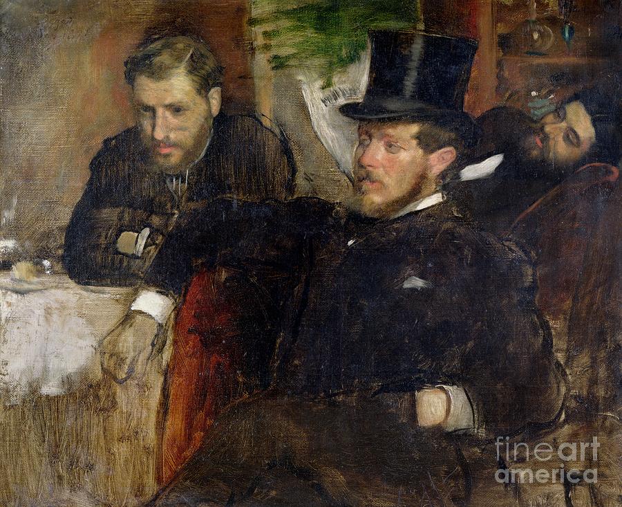 Jeantaud Linet and Laine Painting by Edgar Degas