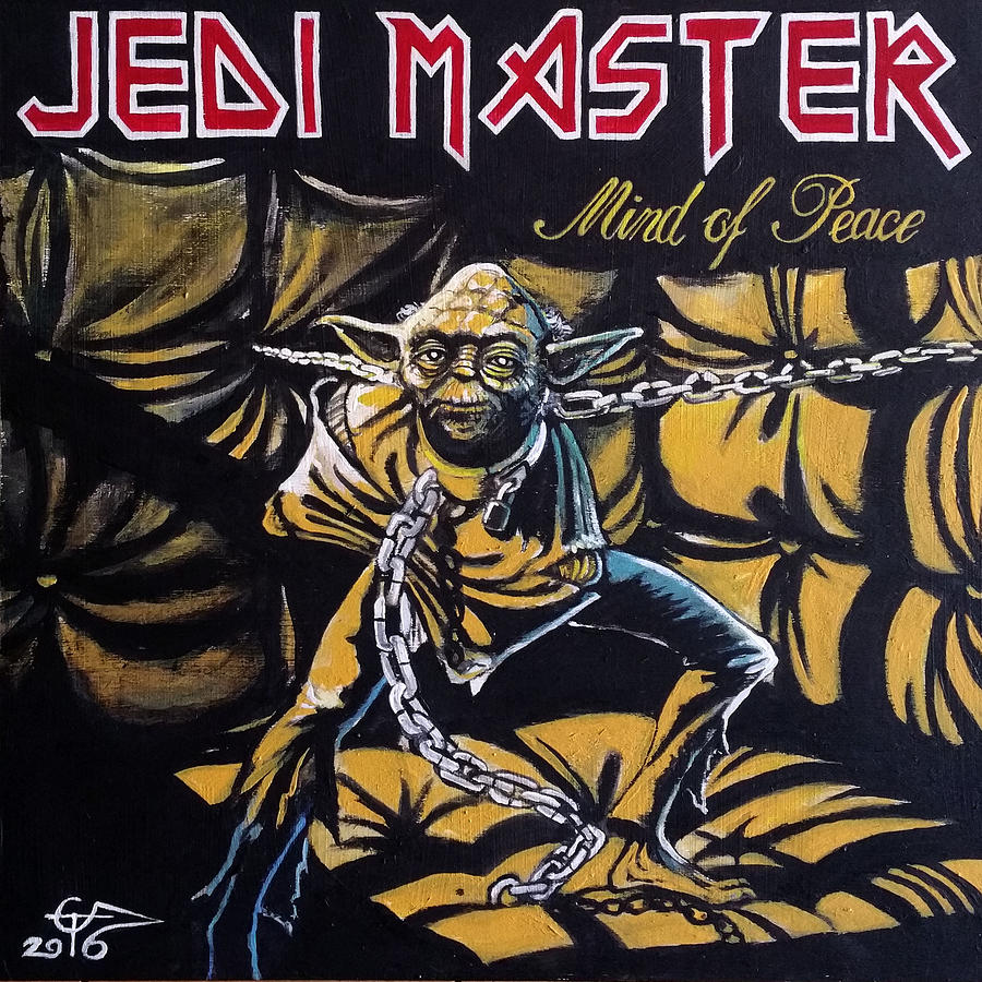 Jedi Master - Mind Of Peace Painting