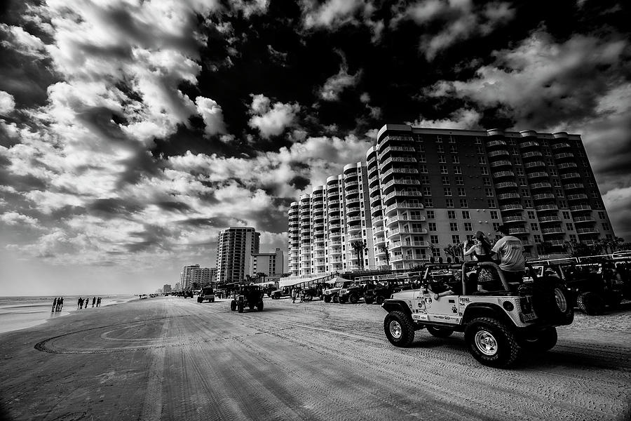 Jeep Beach Daytona Photograph by Kevin Cable