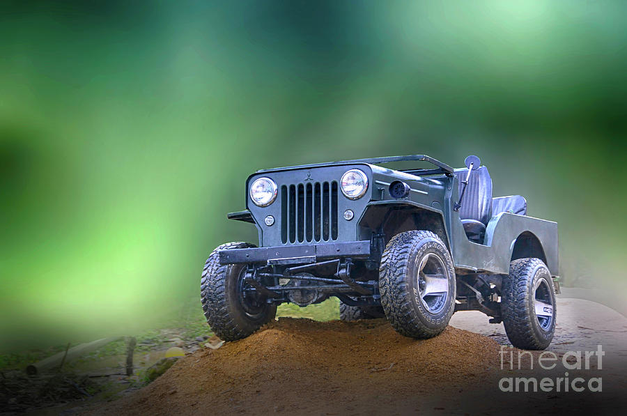 Jeep Photograph by Charuhas Images