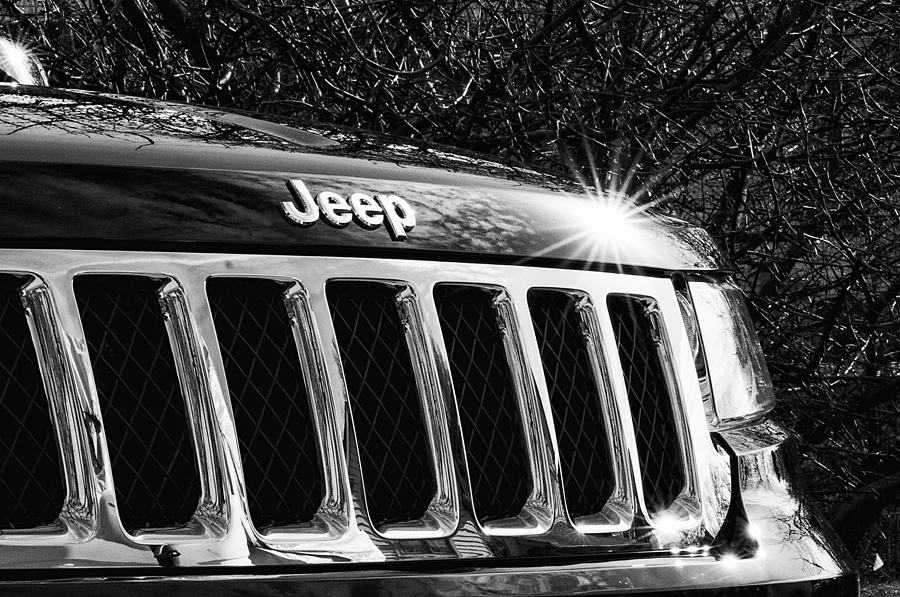 Jeep Grill Photograph by Kevin Kanarski