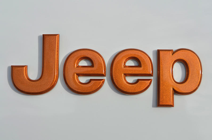 Jeep Logo Photograph by Nate Heldman