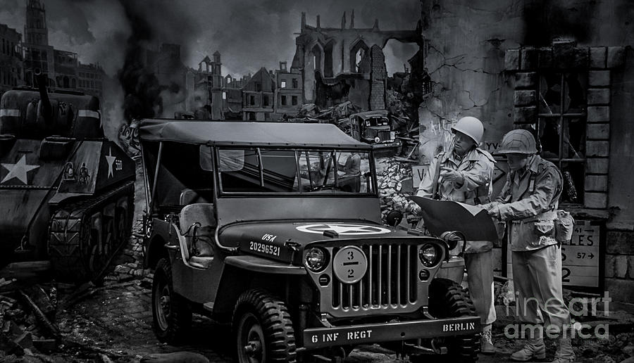 Jeep Photograph - Jeep by Ronald Grogan