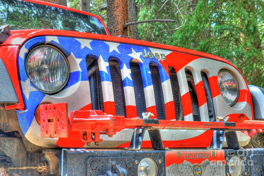 Jeep USA Photograph by Tony Baca