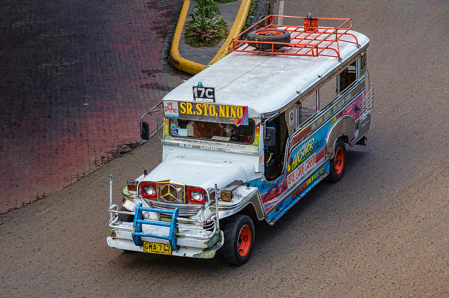 Jeepney Sr Sto Nino Photograph by James BO Insogna