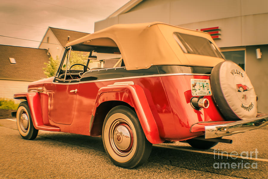 Jeepster Photograph by Claudia M Photography