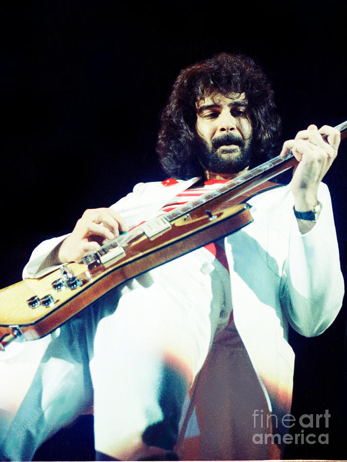Jeff Carlisi of 38 Special - Cow Palace San Francisco 3-15-80 Photograph by Daniel Larsen