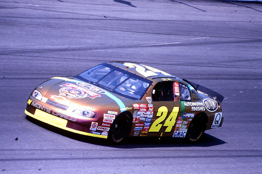 Jeff Gordon 1998 Winston All Star Photograph by David Bryant - Pixels