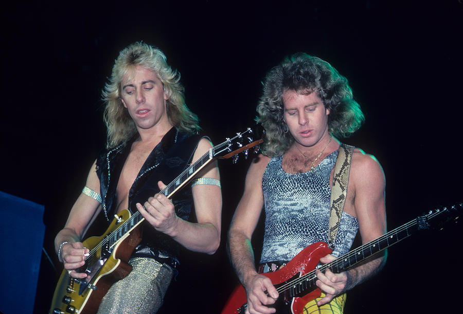 Jeff Watson and Brad Gillis of Night Ranger Photograph by Rich Fuscia ...