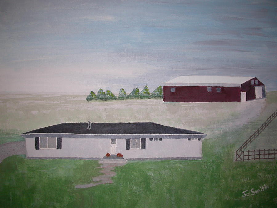 Whitehouse Painting - Jeffers Road Homestead by Joanne Smith