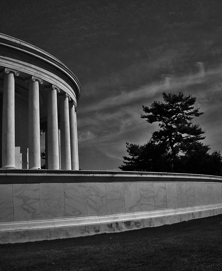 Jefferson, Black and White Photograph by Mark Mitchell