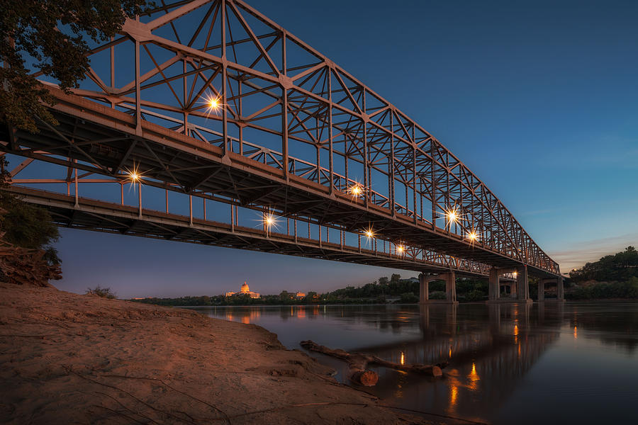 Jefferson City Bridge Photograph by Toni Taylor - Pixels