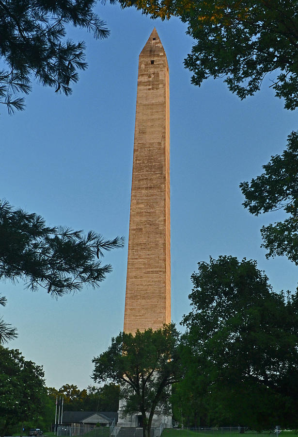 Jefferson Davis Monument - Fairview Kentucky 001 Photograph by George Bostian