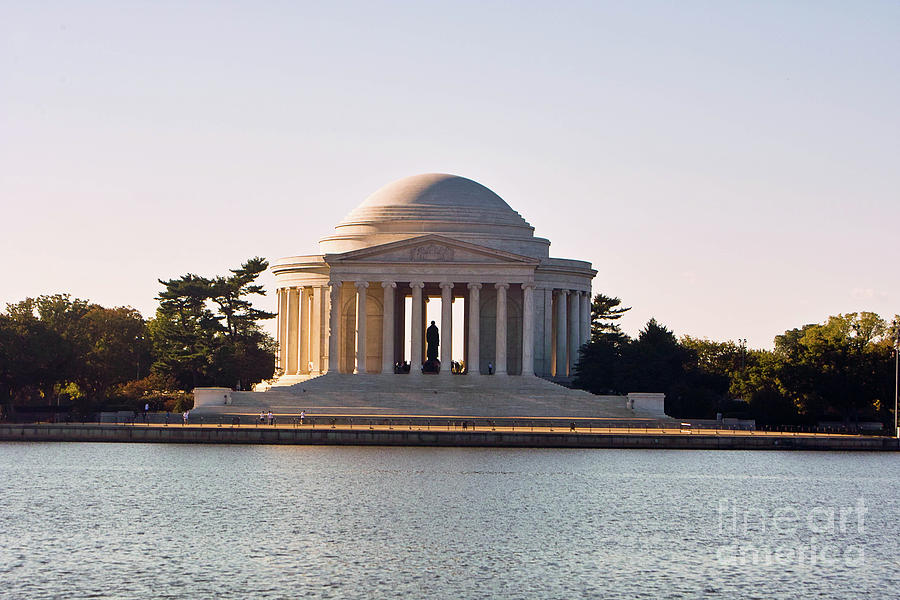 Jefferson Memorial at Dawn Washington DC Photograph by Kimberly Blom-Roemer