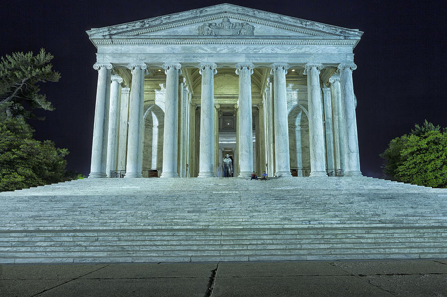 Jefferson Memorial Photograph by Belinda Greb