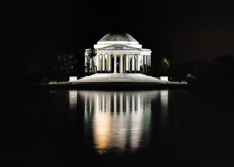 Jefferson Memorial Photograph by Bill Dodsworth
