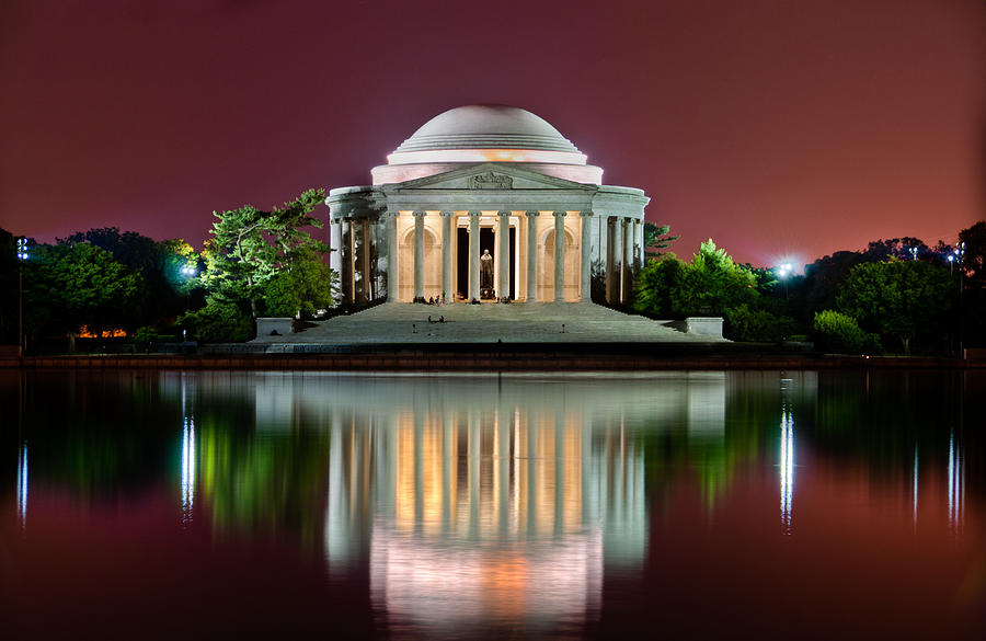Jefferson Memorial Photograph by Bo Nielsen