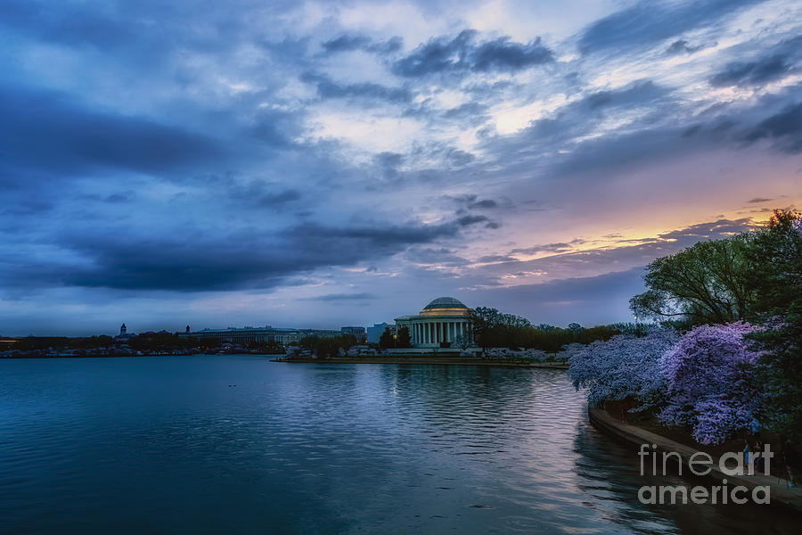 Jefferson Memorial Dawn Photograph by Thomas R Fletcher