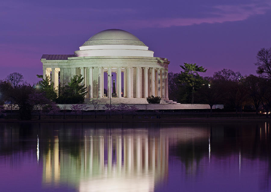 Jefferson Memorial Photograph by Dennis Kowalewski