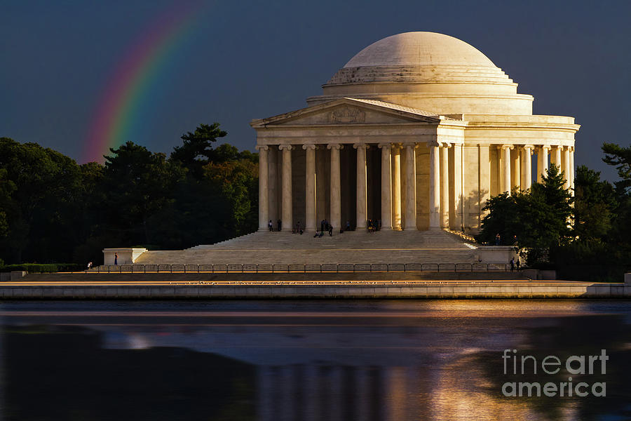 Jefferson Memorial Photograph by Doug Sturgess