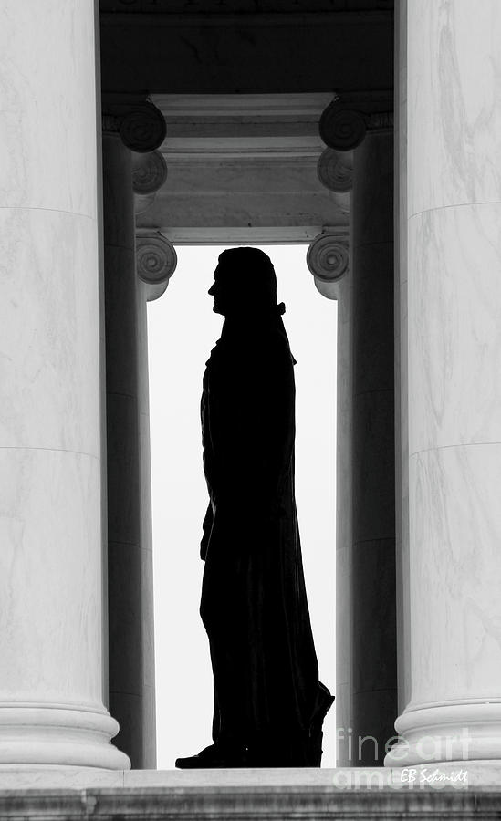 Jefferson Memorial Photograph by E B Schmidt