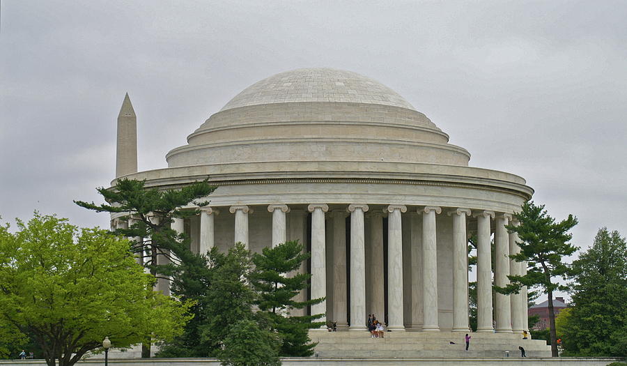 Jefferson Memorial Photograph by Henri Irizarri