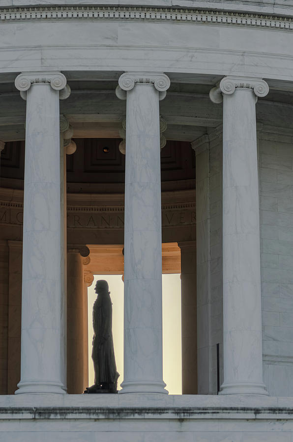 Jefferson Memorial History Photograph by Stewart Helberg