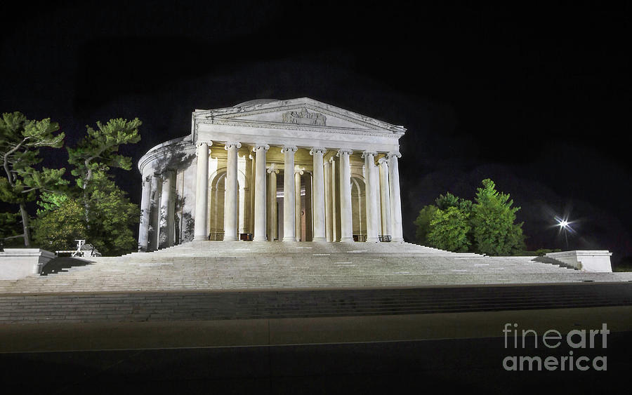 Jefferson Memorial I Photograph by Karen Jorstad