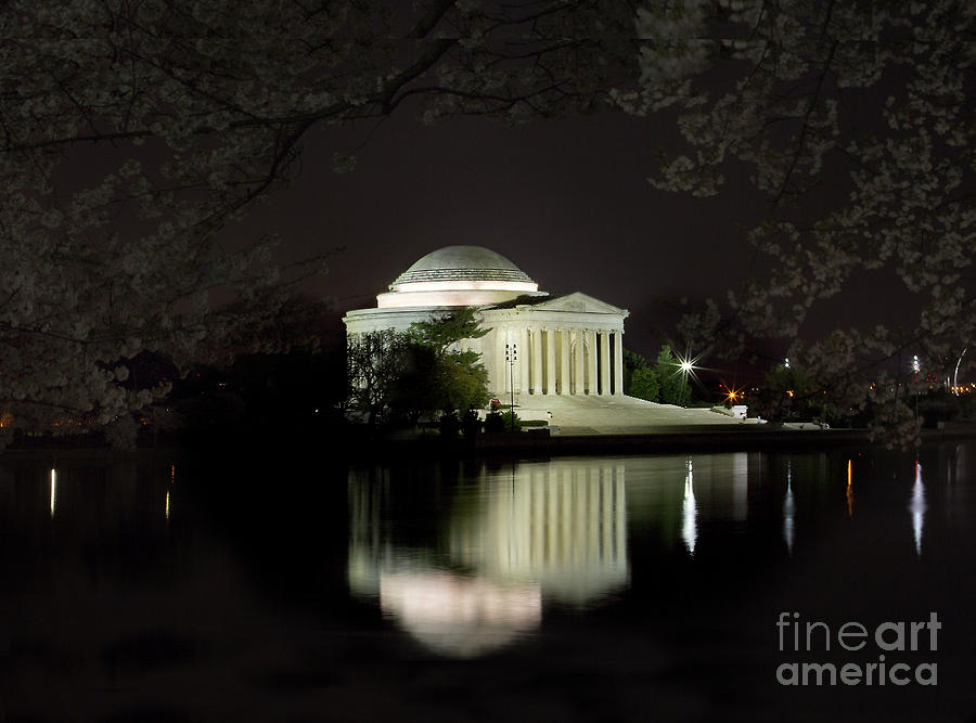 Jefferson Memorial III Photograph by Karen Jorstad