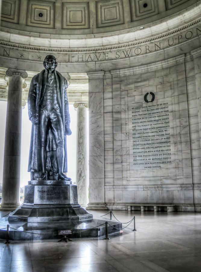 Jefferson Memorial Photograph by Ross Henton