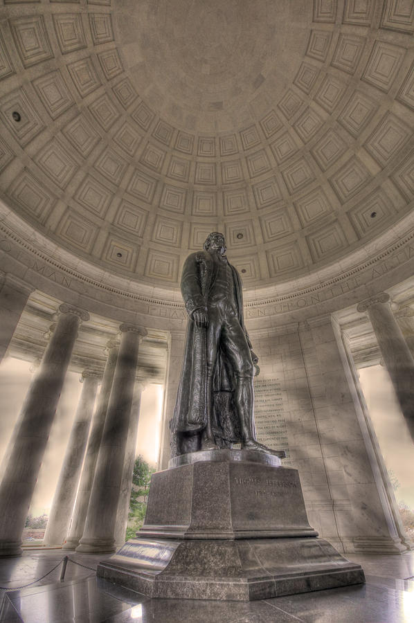 Thomas Jefferson Photograph - Jefferson Memorial by Shelley Neff