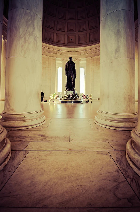 Jefferson Memorial Photograph by Stewart Helberg