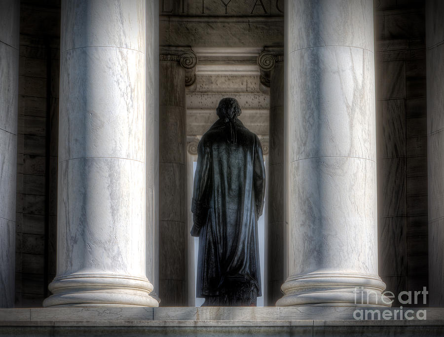 Jefferson Statue Jefferson Memorial Photograph by Jerry Fornarotto