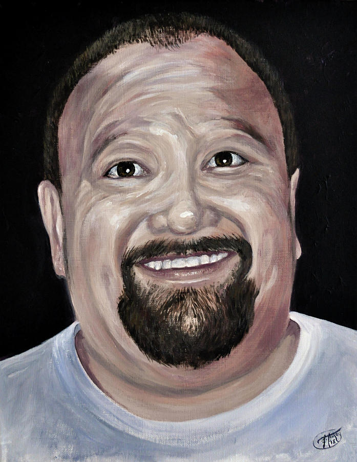Jeffery Todd Waldemar Memorial Portrait Painting by Jessica Tookey