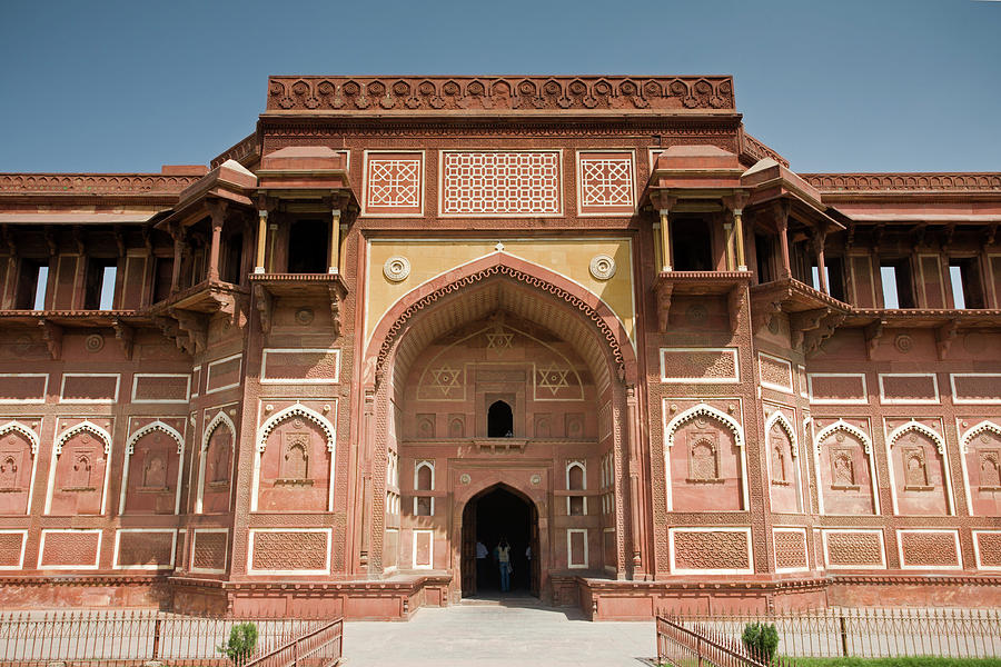 Jehangiri Mahal In Agra Fort Photograph