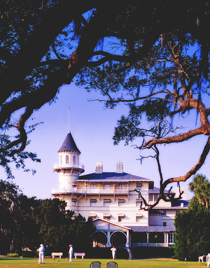 Golf Photograph - Jekyll Island Clubhouse by Mountain Dreams