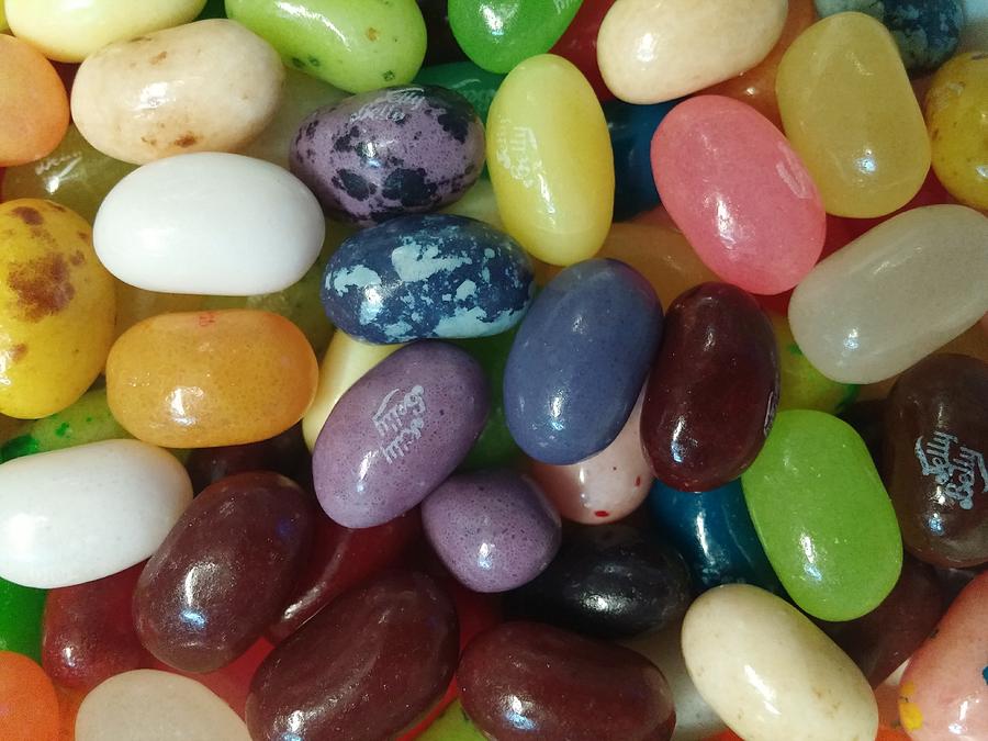 Candy Photograph - Jelly Bean Madness by Michael Merry