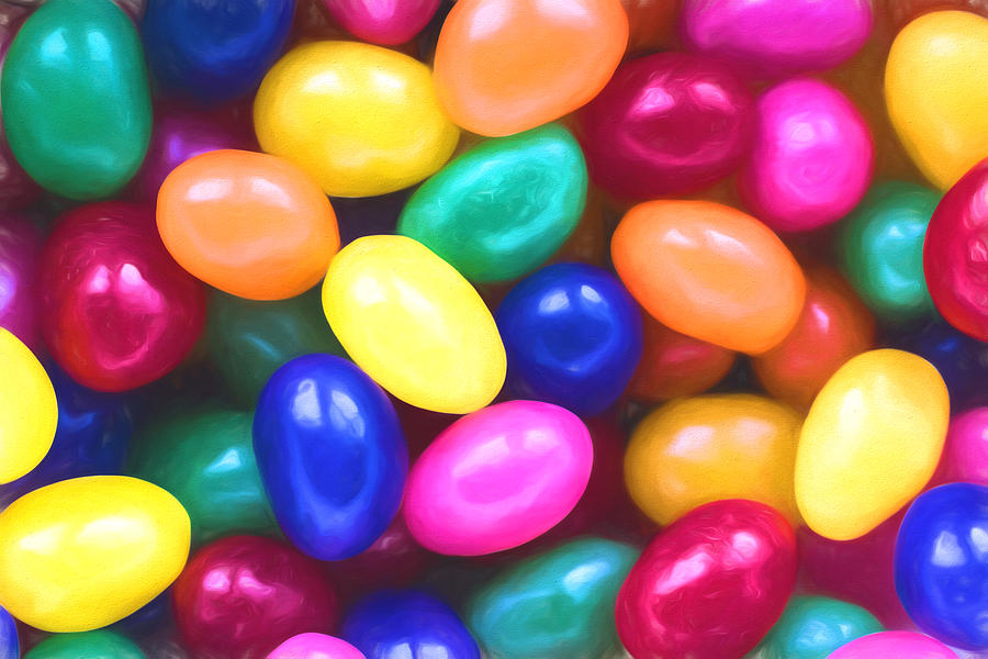 Jelly Beans Photograph by Terry DeLuco