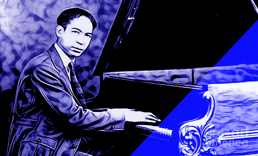 Music Mixed Media - Jelly Roll Morton Collection by Marvin Blaine