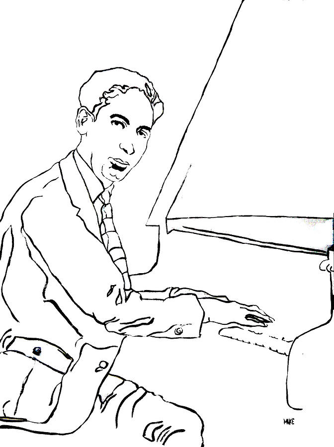 Jelly Roll Morton Painting By Michael Fields Pixels