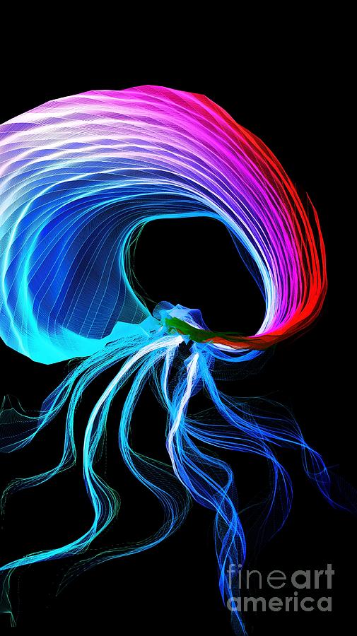 Jellyfish Varient Digital Art